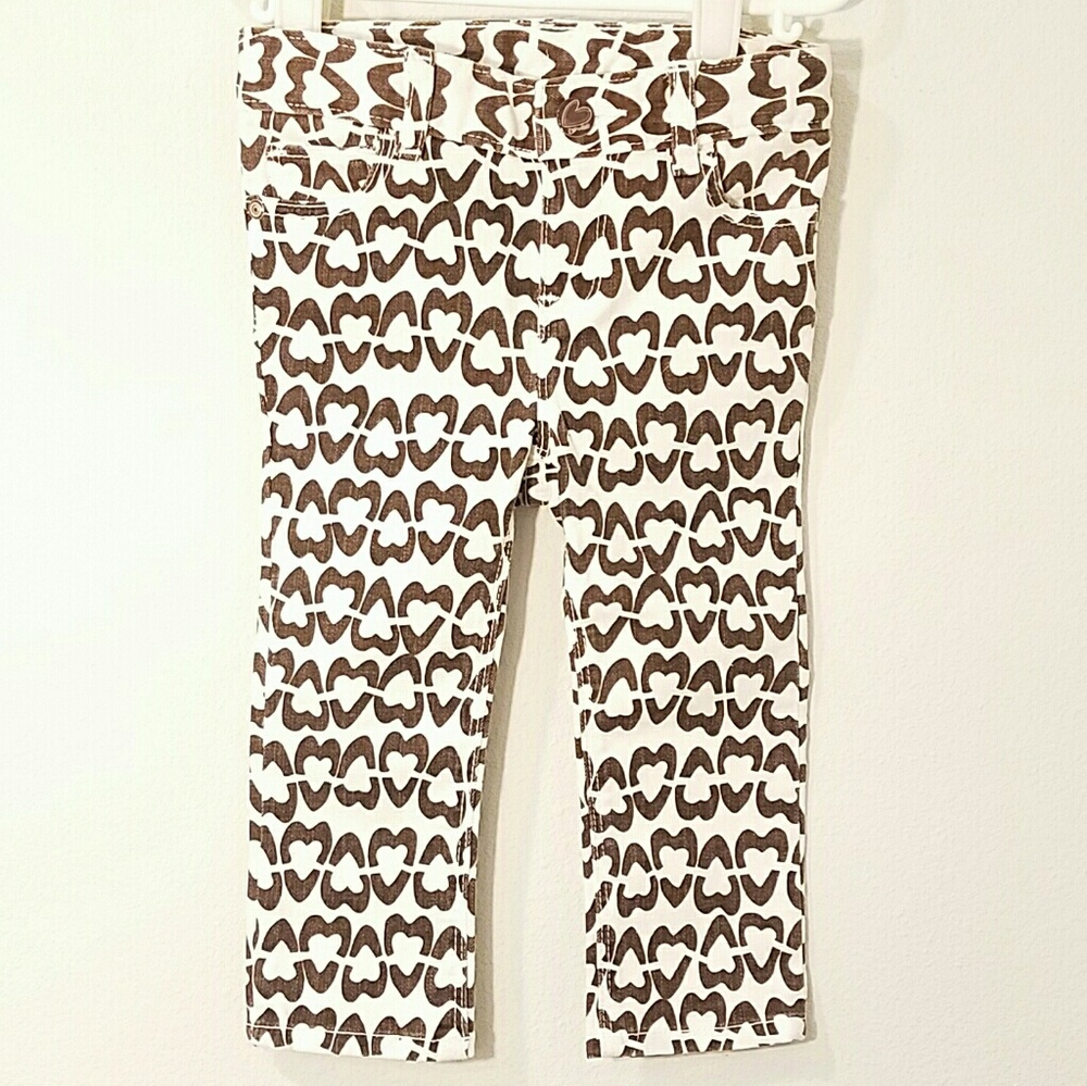 BABY GAP + DVF Heart Jeans Size 2T